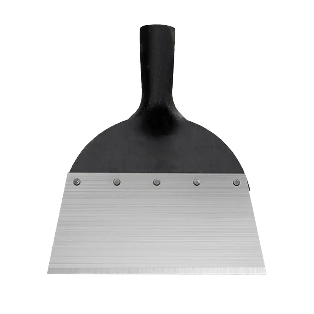 Steel Flat Shovel Multi-Functional Garden Scraper Shovel Rust Resistant Farm Weeding Planting Shovel for Digging in Garden Beds