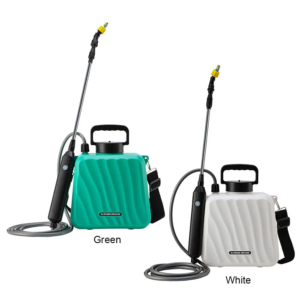 1.35 Gallon Electric Sprayer with USB Rechargeable Handle and Telescopic Wand Plant Sprayer for Garden Lawn and Other Cleaning