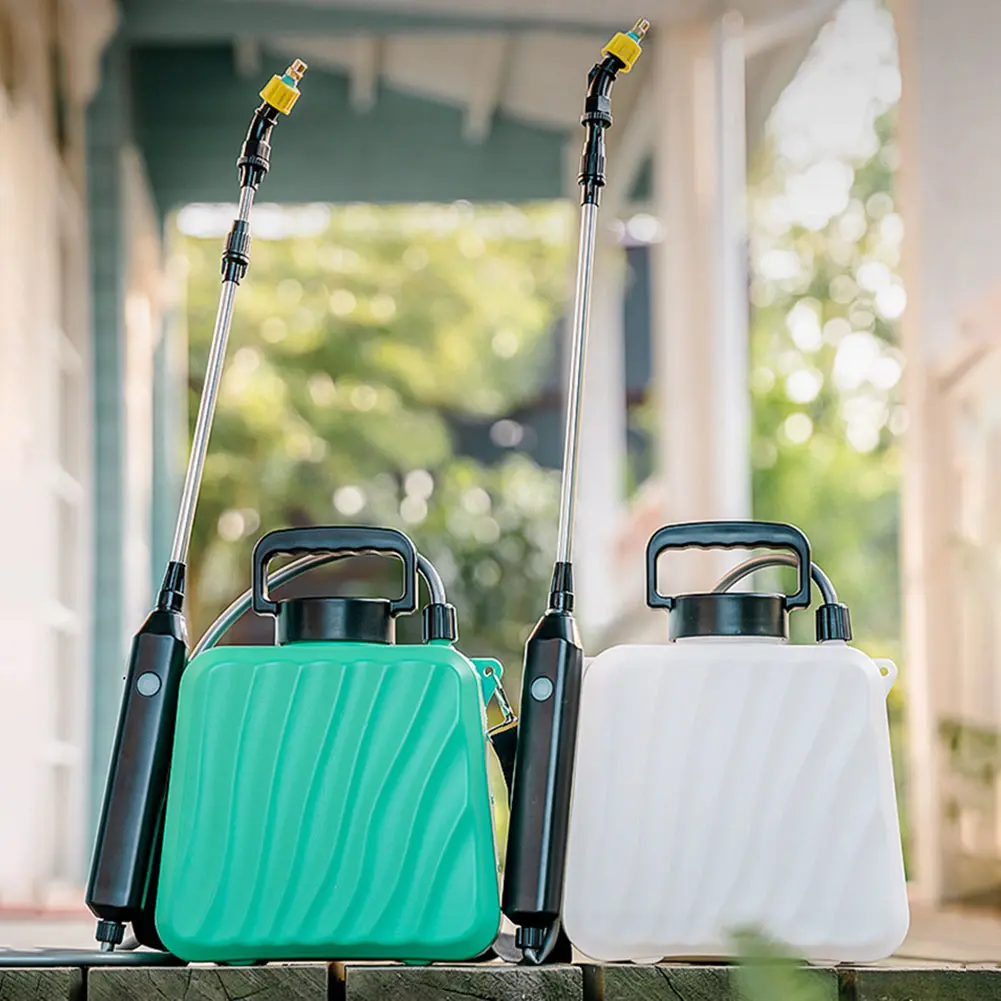 1.35 Gallon Electric Sprayer with USB Rechargeable Handle and Telescopic Wand Plant Sprayer for Garden Lawn and Other Cleaning