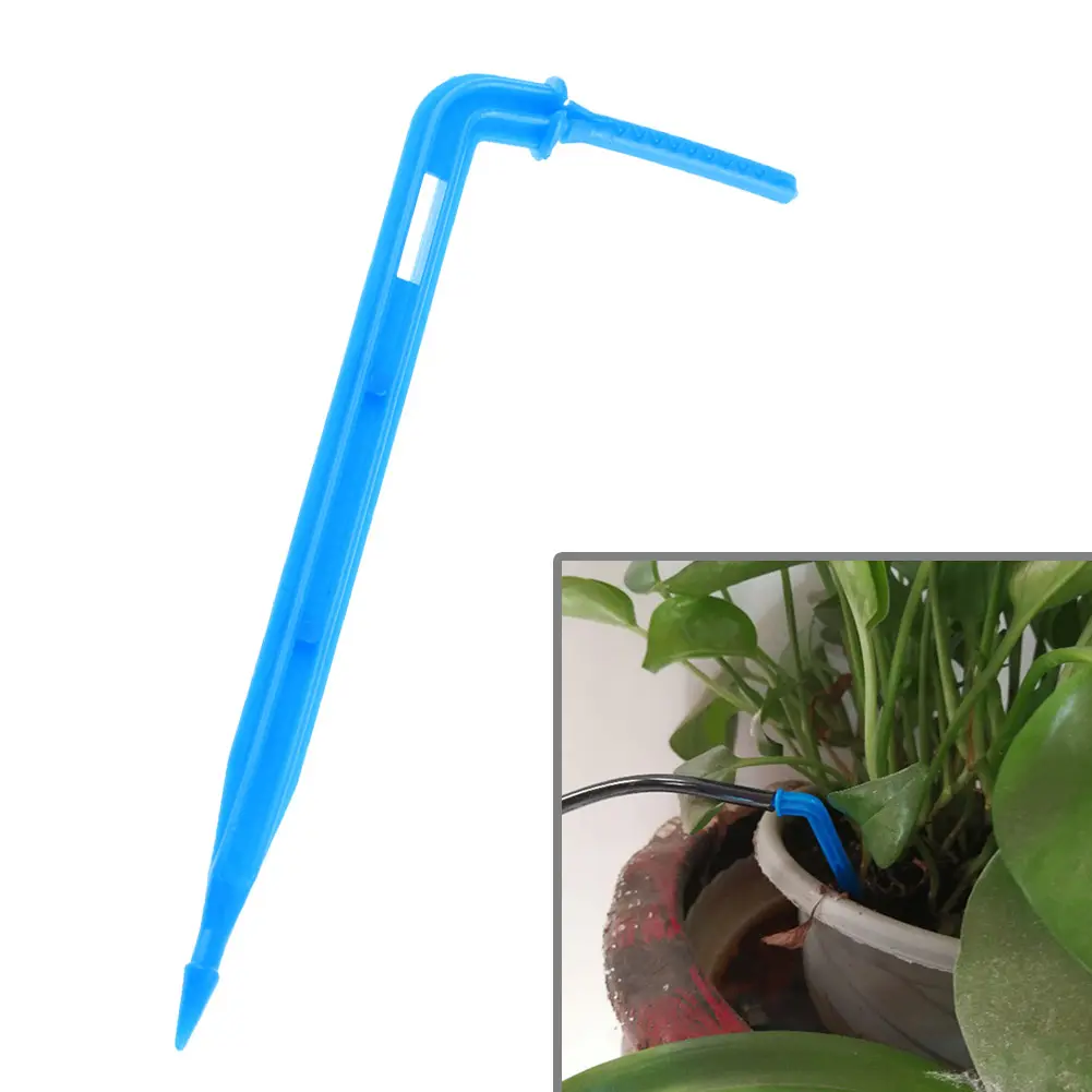 150-500PCS Bend Arrow Dropper Micro Drip Irrigation Emitters For 3mm Hose Garden Watering Saving Micro Dripper Accessories