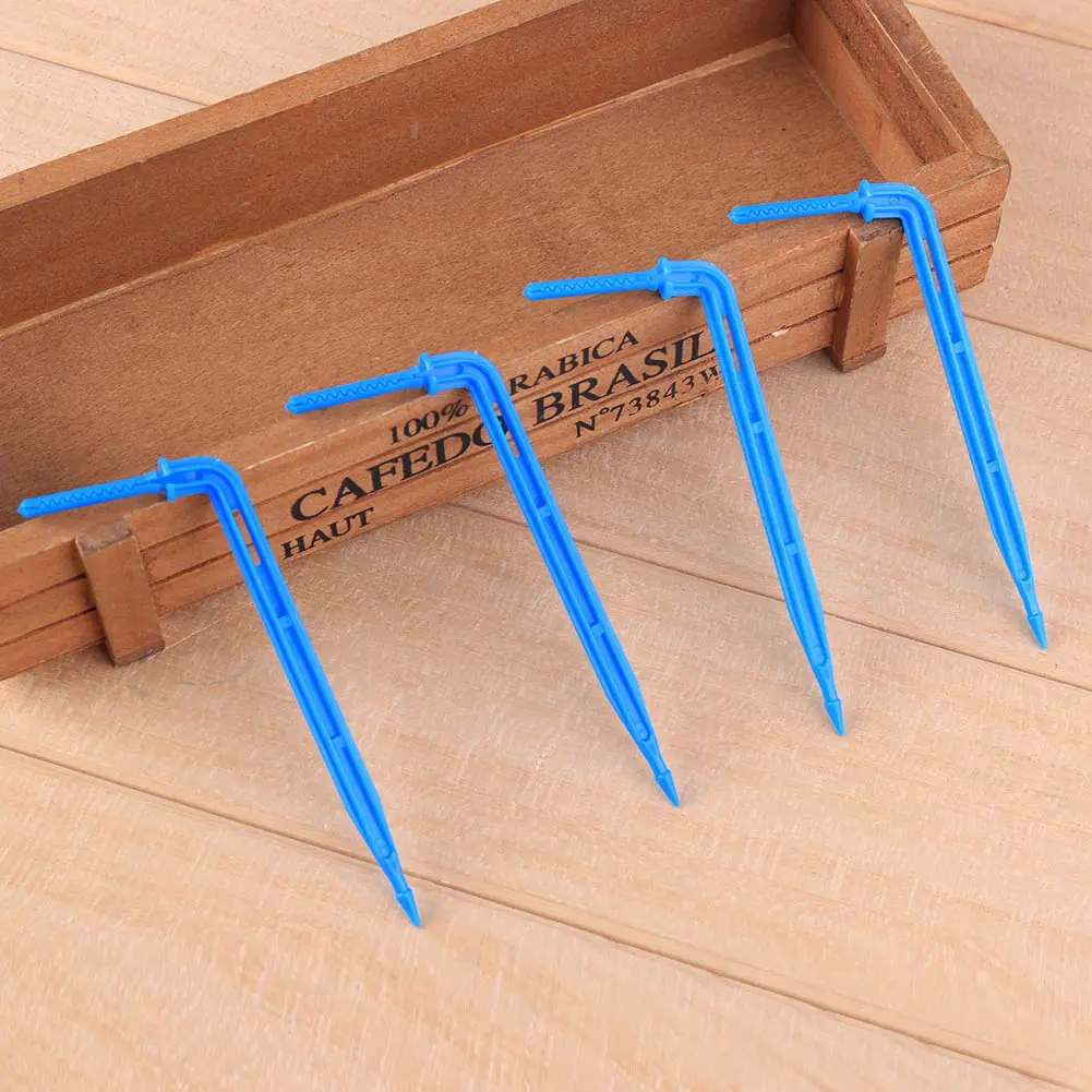 150-500PCS Bend Arrow Dropper Micro Drip Irrigation Emitters For 3mm Hose Garden Watering Saving Micro Dripper Accessories