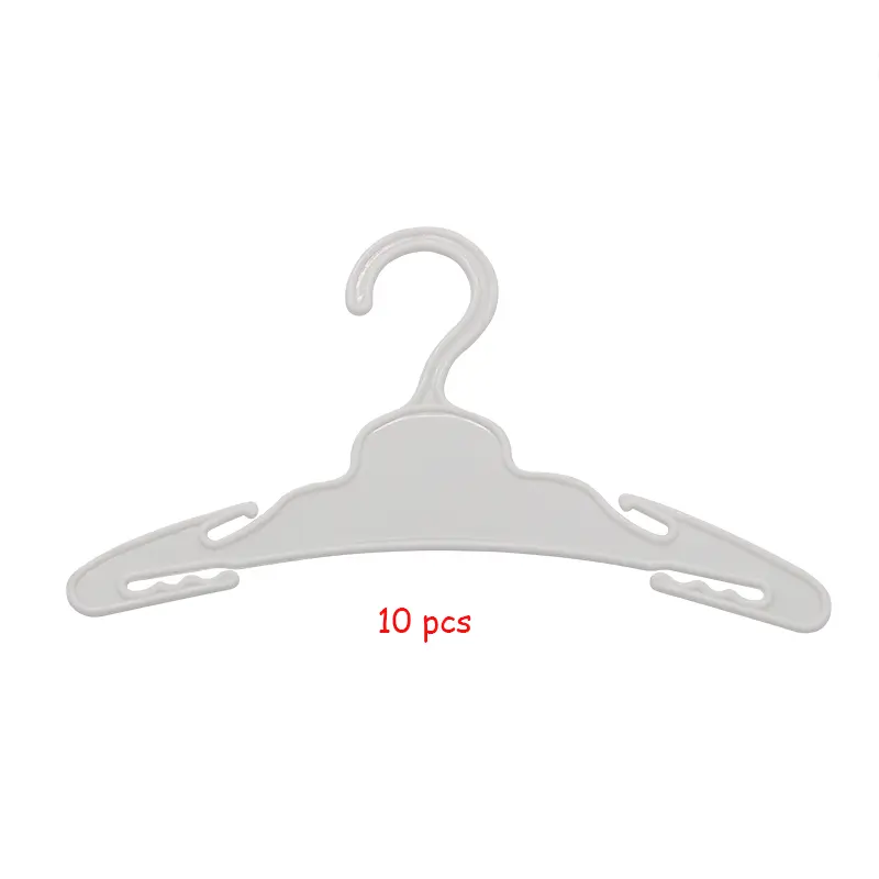 10pcs/lot 18 Inches American Doll Clothes Multicolor Hangers For 43 Cm Baby New Born Dolls For Our Generation Toys Accessories
