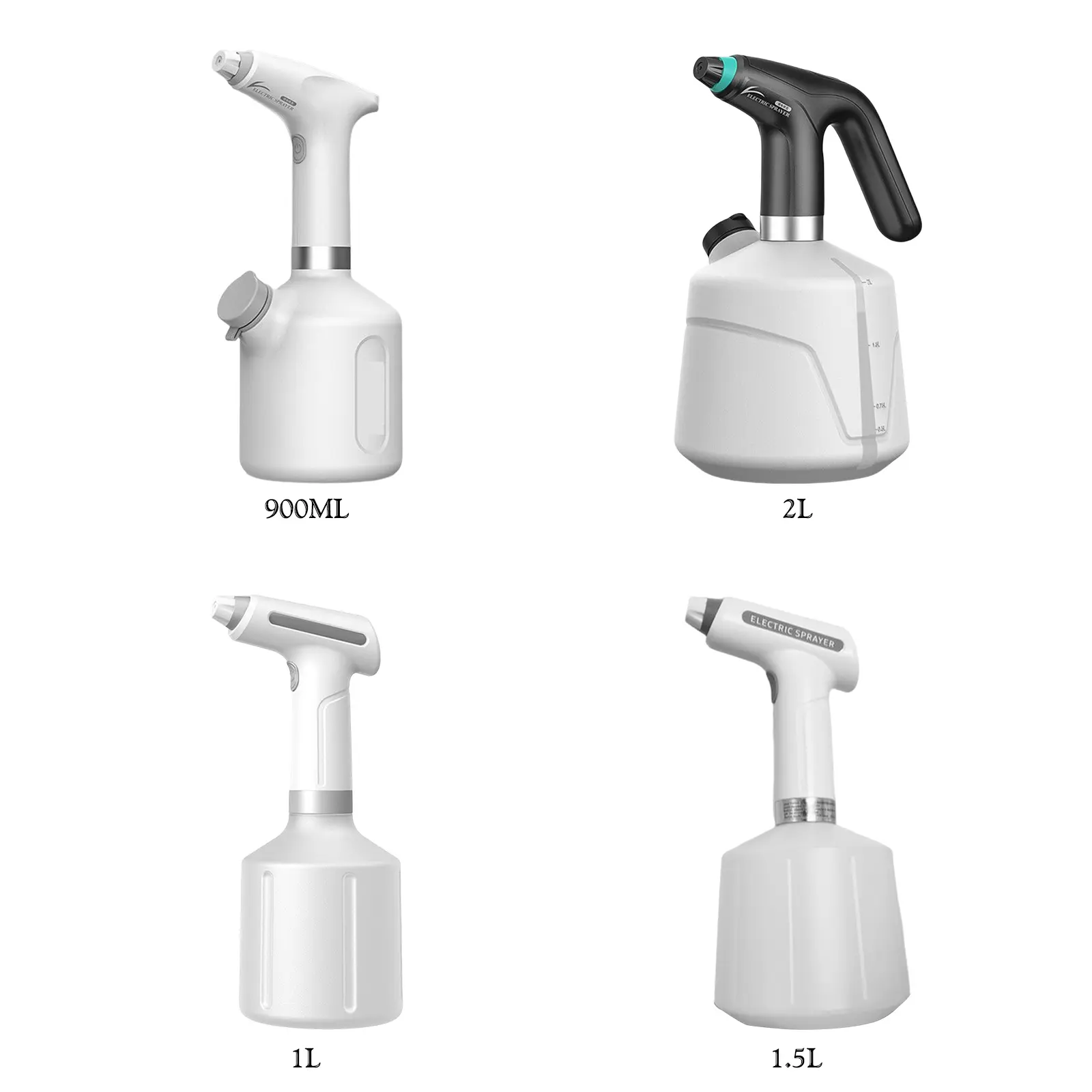 Electric Automatic Sprinkling Sprayers USB Charging Garden Sprayer Bottle Adjustable Nozzle 1/1.5/2L 1200mAh Gardening Tools