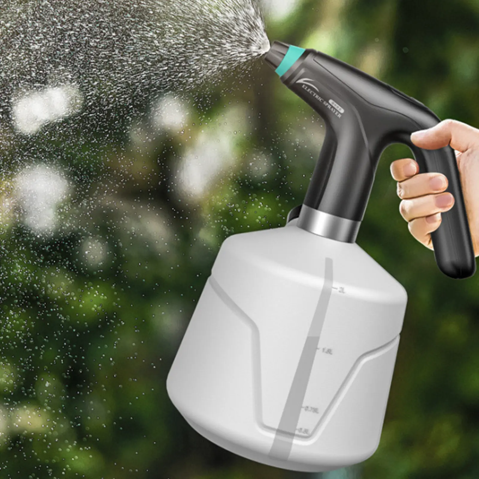 Electric Automatic Sprinkling Sprayers USB Charging Garden Sprayer Bottle Adjustable Nozzle 1/1.5/2L 1200mAh Gardening Tools