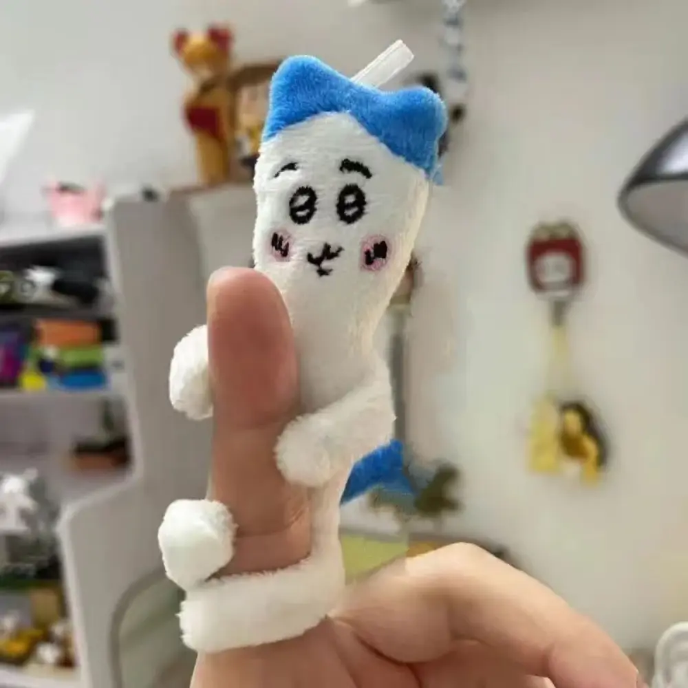 Anime Chiikawa Plush Doll Pendant Body Wire Skeleton Fully Articulated Wacky Dolls Cute Hachiware Usagi keyring Ornament Toys