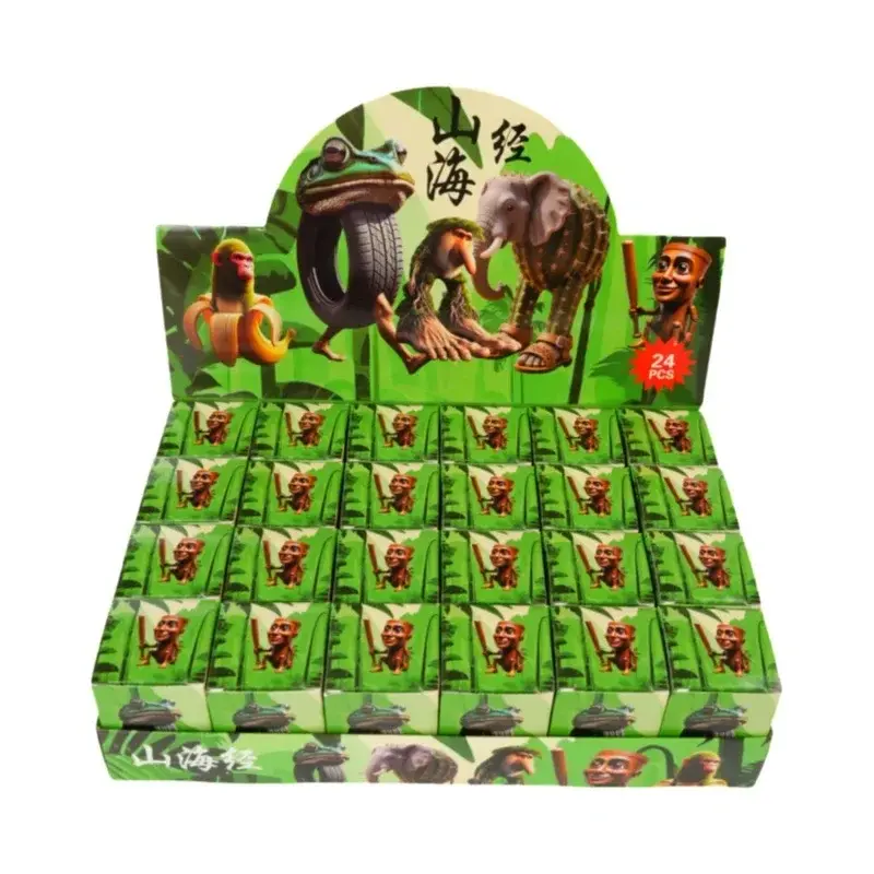 *a24PCS Italian Brainrot Blind Box Toy Tungtungtung Sahur Tralarero Tralala Bombardinocrocodilo Figures Key Chain Birthday Gift