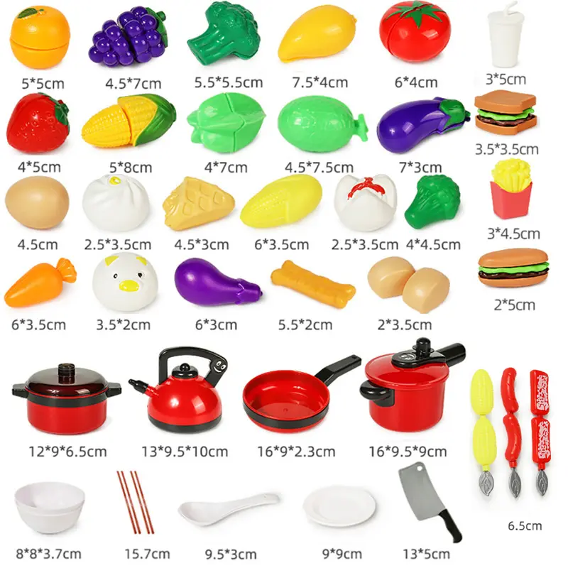 Pretend Play Girl Toys Kitchen Toys Set For Kids Baby Toys Cutting Fruit Cooking Kitchen Utensils Childrens Simulation Education