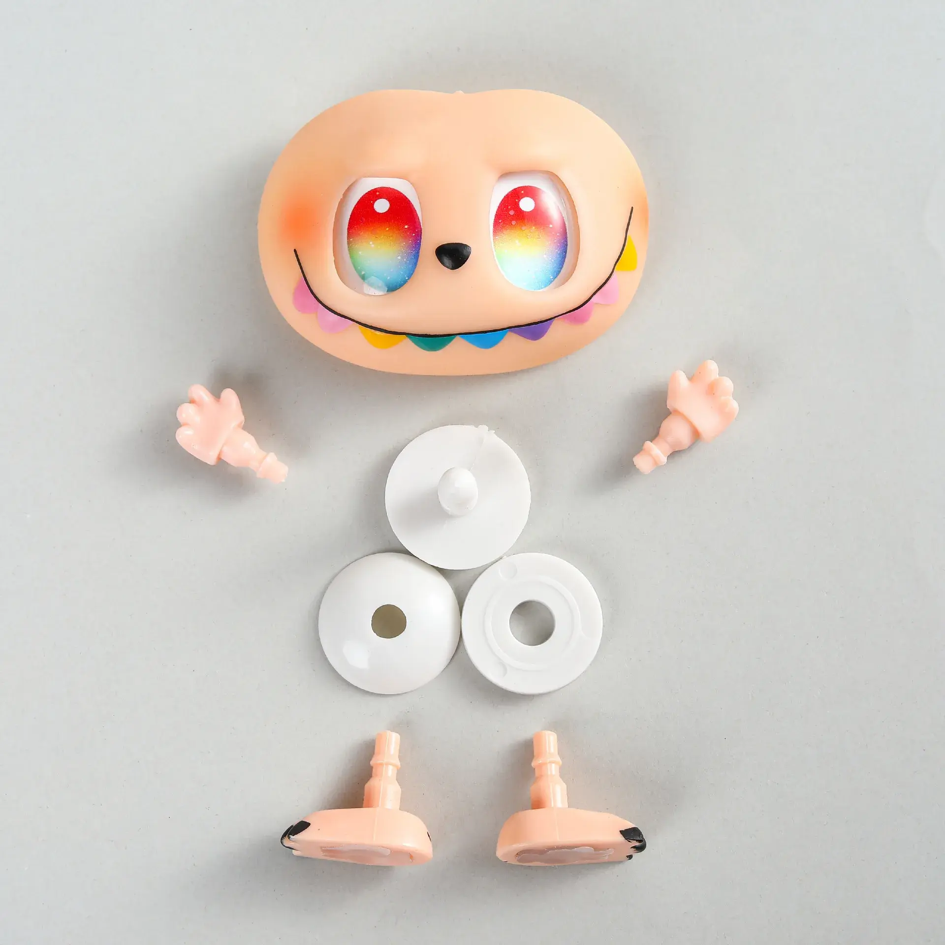 Hot V3 Rabu Plush Doll Accessories Vinyl Doll Diy Accessories Face Changing Hand and Foot Replacement Supplies Gift Toys