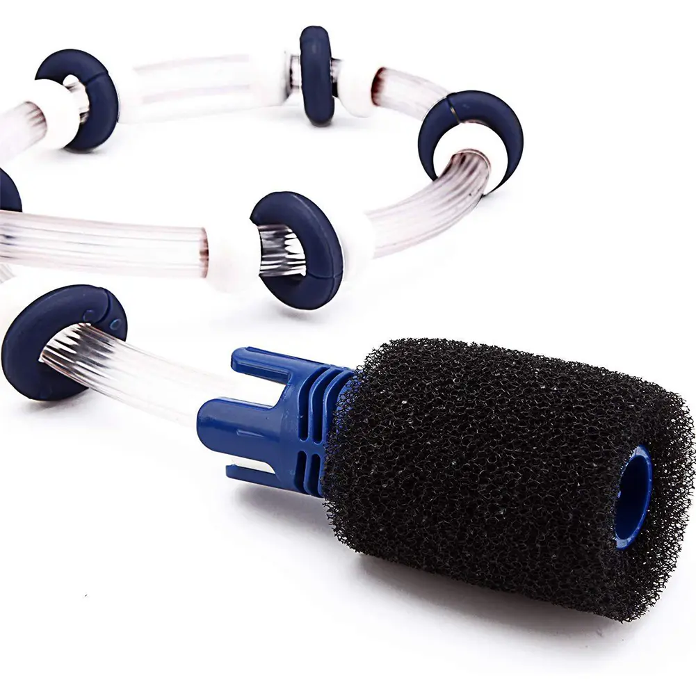 Pool Sweep Tail Scrubber Sweep Pool Cleaner Hose Tail No Spray Pool Cleaner Tail Sweep for Polaris Pool Cleaner Parts
