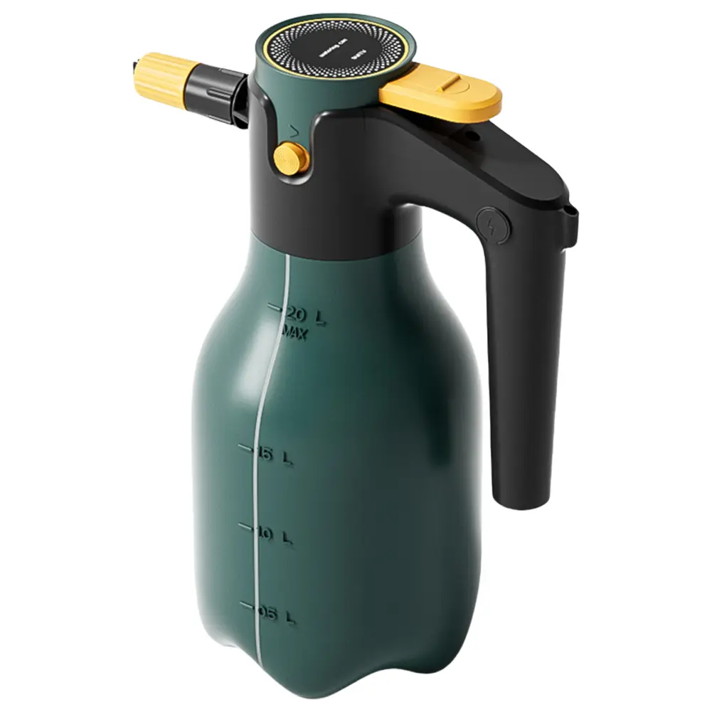 2L Electric Car Wash Spray Bottle Large Capacity Car Clean Washer Sprayer Handheld Electric Foam Sprayer for Car Window Cleaning