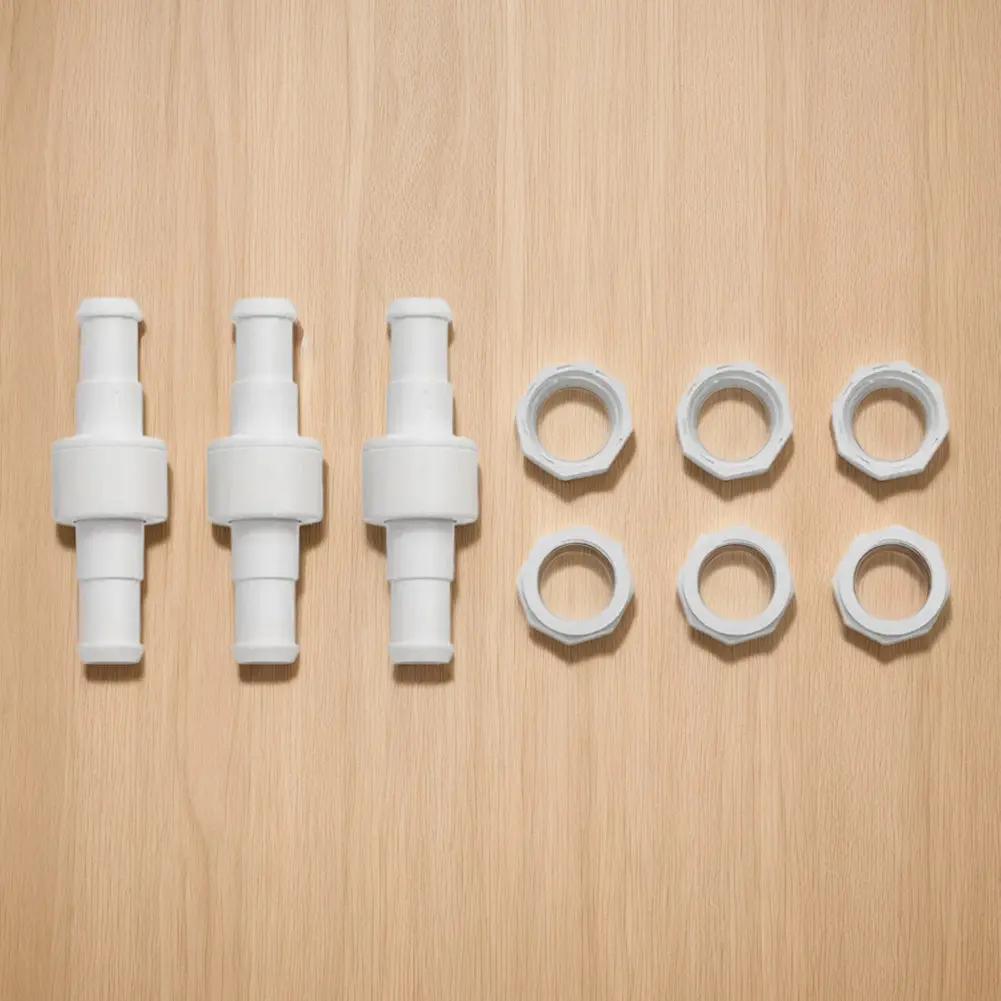 3 Pack Pool Cleaner Hose Swivel D20 and Hose Nut D15 Kit Pool Cleaner Replacement Parts for 280/3900 Pool Cleaner