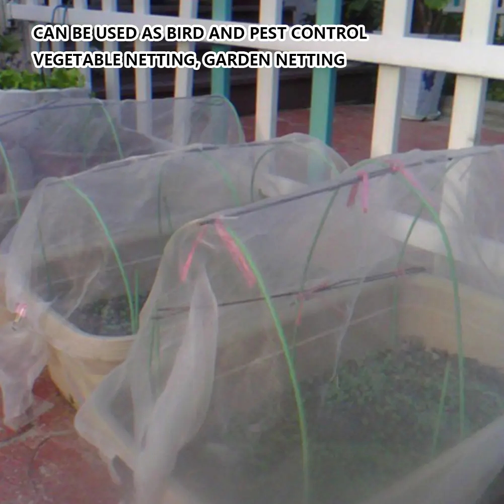 60 Mesh Anti-bird Agricultural Pest Control Net Ultra Fine Mosquito Net Multi-Scena Applification Bird Net for Garden Fruit Care