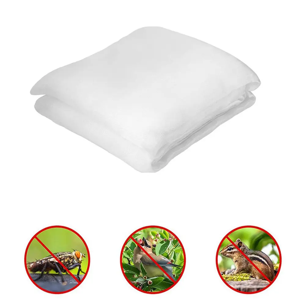 60 Mesh Anti-bird Agricultural Pest Control Net Ultra Fine Mosquito Net Multi-Scena Applification Bird Net for Garden Fruit Care