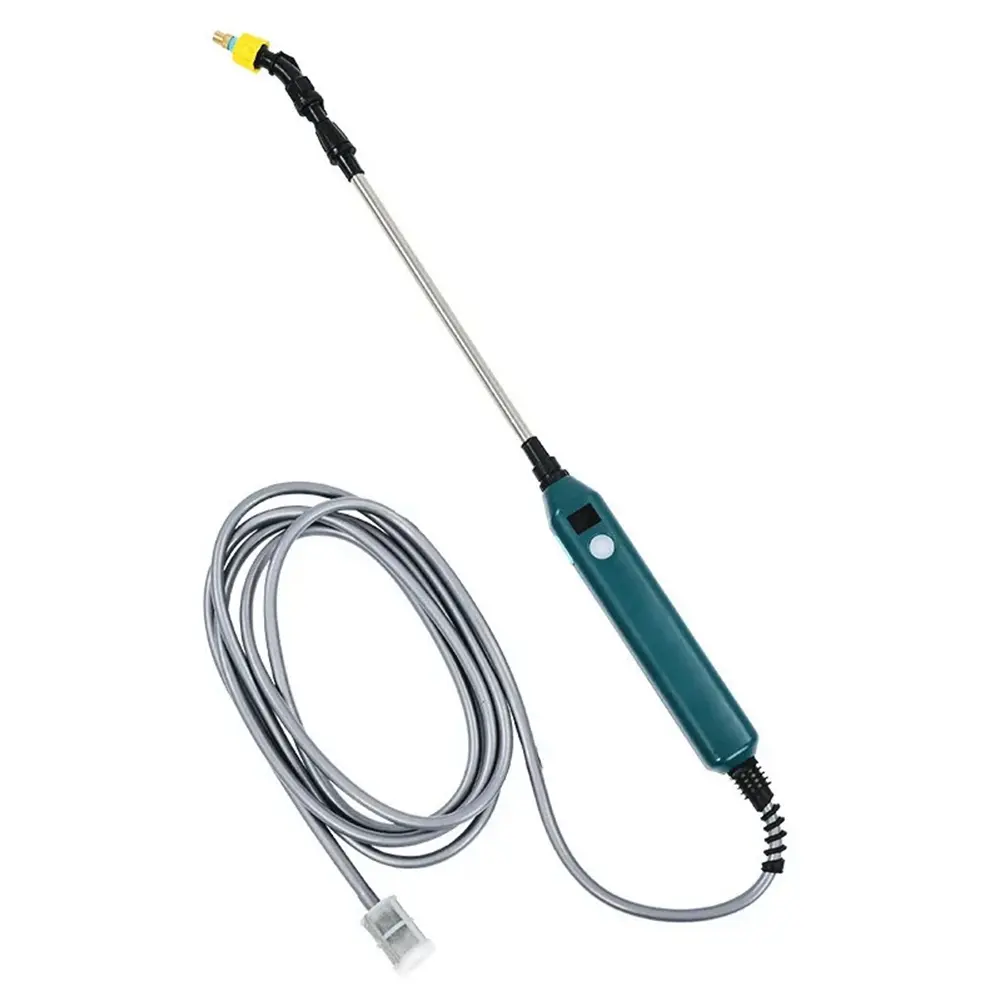 2400mAh Battery Powered Sprayer Wand Rechargeable Garden Sprayer Wand with Battery Indicator Irrigation Tool for Lawn and Garden