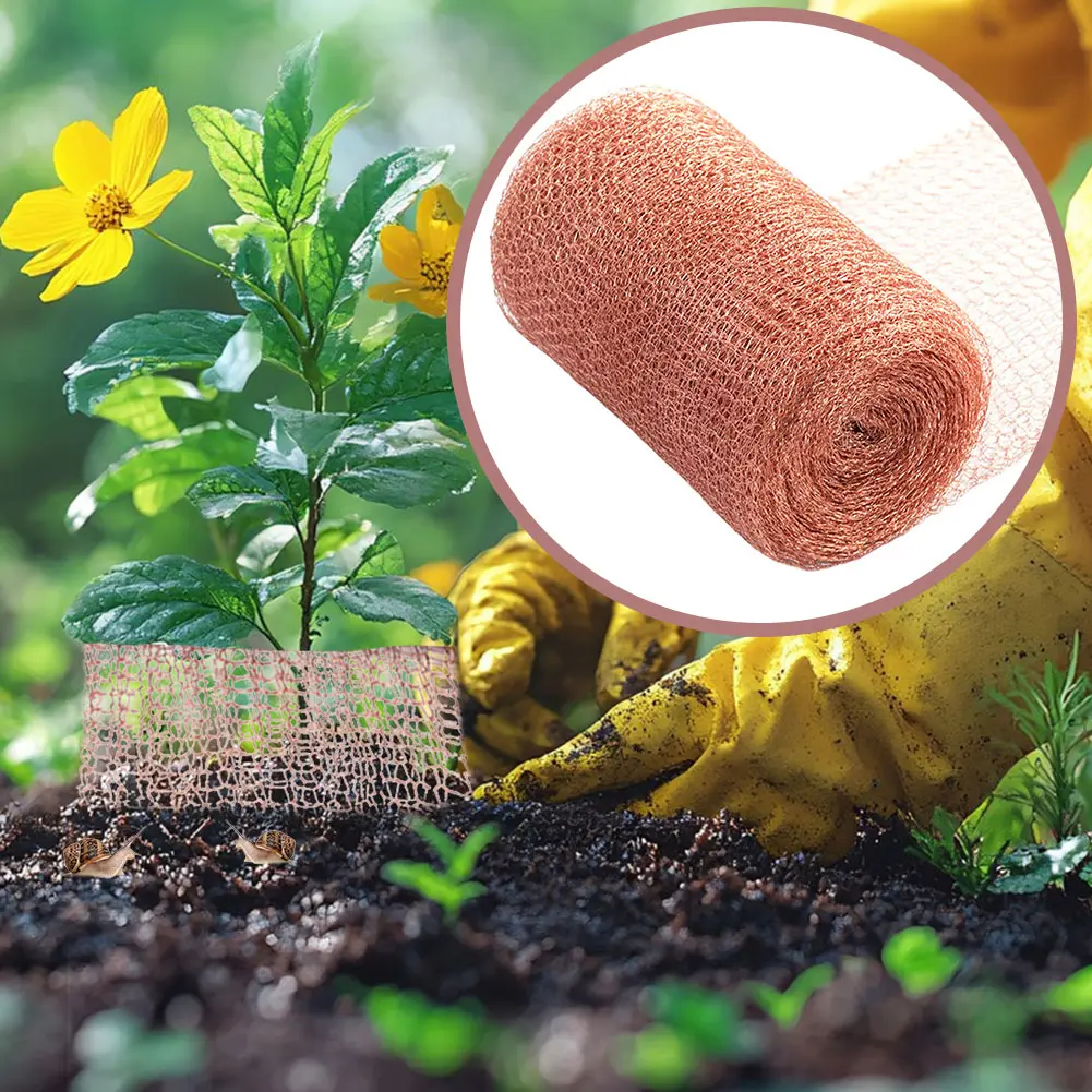 Copper Mesh With Different Specifications For Snail Fences Is Used To Block The Entrance Neck Protection Of Sail Fence Gardens