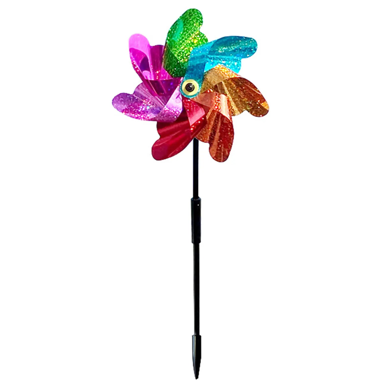 5-20PCS 7 Leaves Bird Repellent For Farm Outdoor Bird Repeller Lawn Decor Bird Repeller Windmill Garden Rotating Windmill