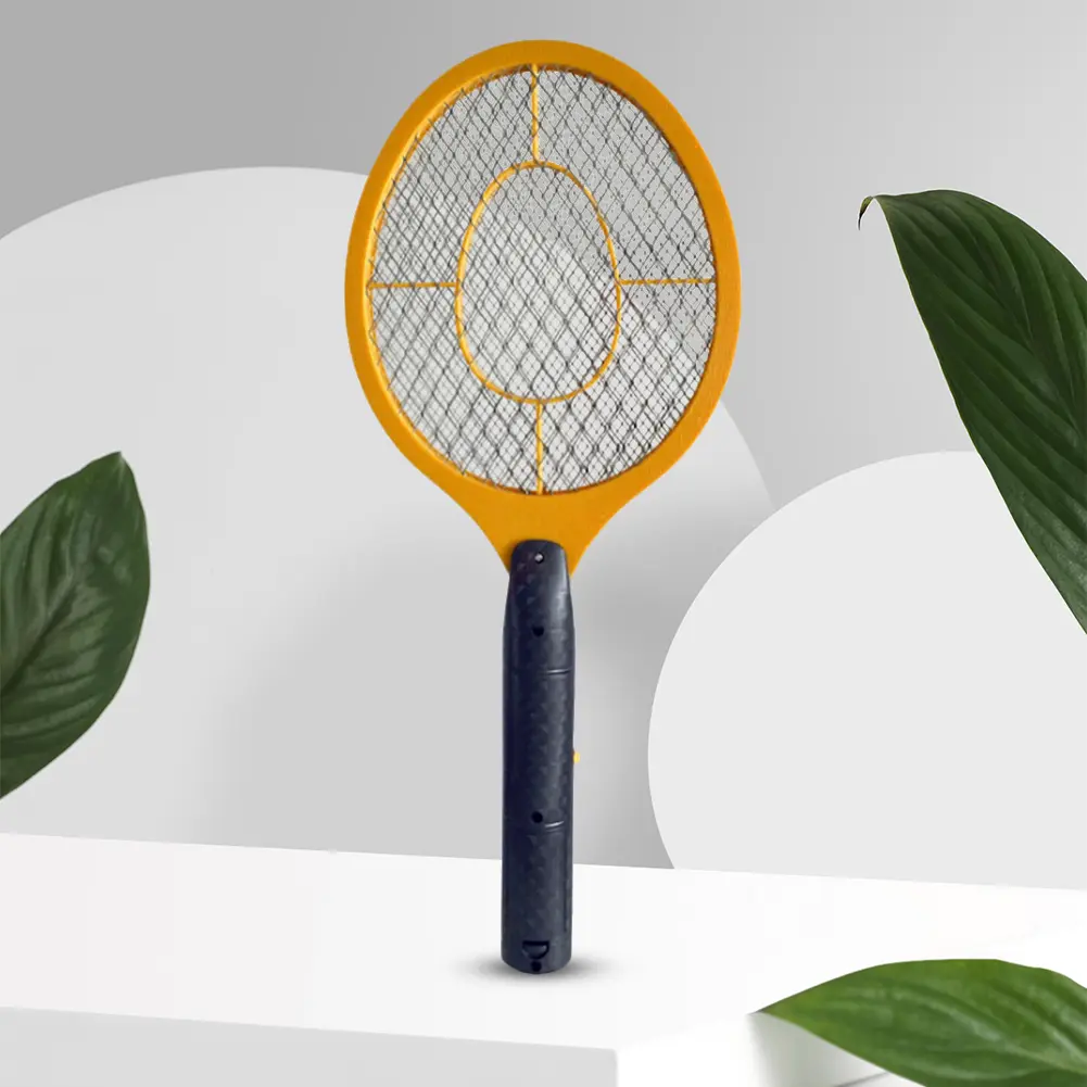 Bug Zapper Racket Handheld Battery Powered Zapper Safe Mosquito Swatter Portable for Indoor and Outdoor Pest Control