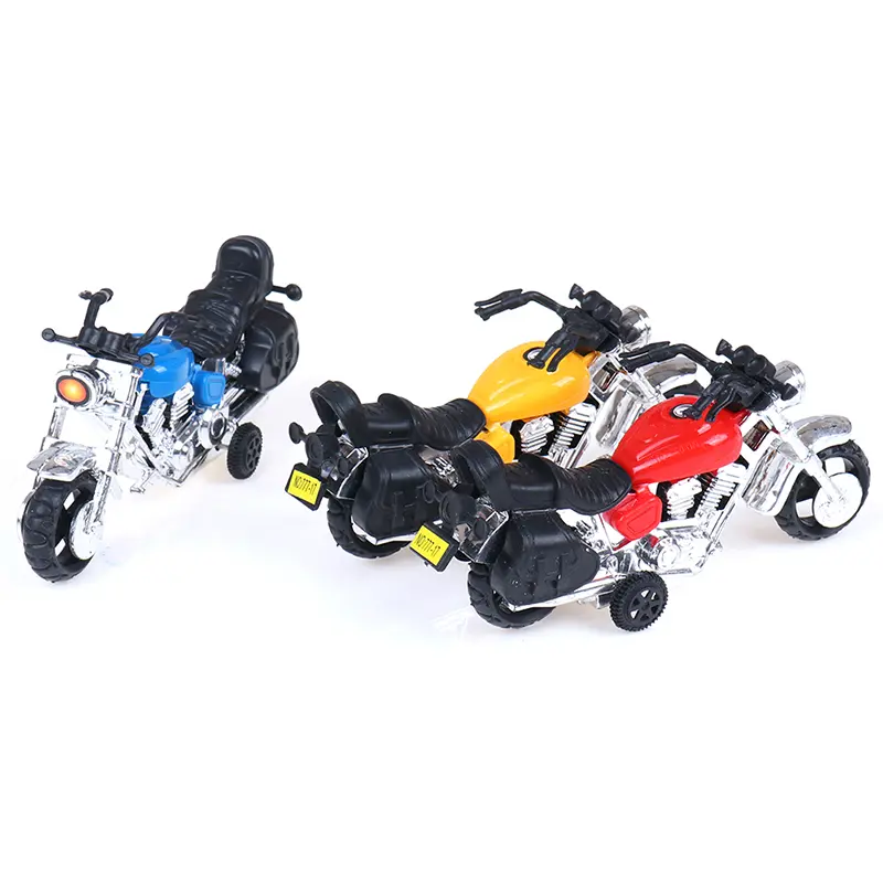 Kids Motorcycle Model Toy Car For Boys Kid Motorbike Plastic Education Toys For Children Best Gift