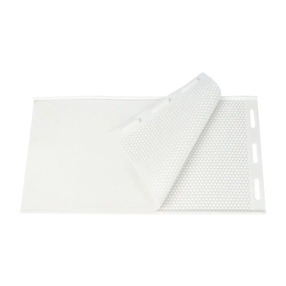 2pcs Beeswax Press Sheet Mould Reusable Silicone Honeybee Wax Flake Nest Base Mold Lightweight Practical Beekeeping Equipment