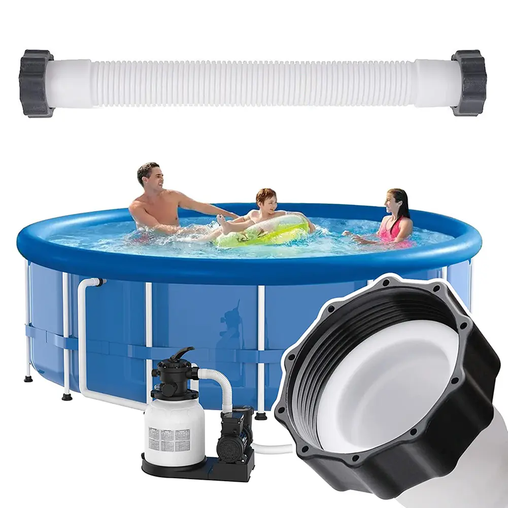 11535 Pool Filter Pump Hose 16 Inch Pool Pump Hose Pool Sand Filter Pump Hose for Intex Pool Sand Filter Pumps Saltwater Systems