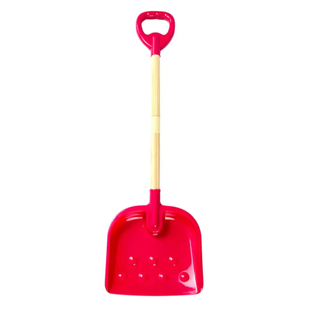 22-30 Inch H Snow Shovel with D Grip Handle for Boys Girls Wooden Snow Shovel Toddler Snow Shovel for Outdoor Yard Garden