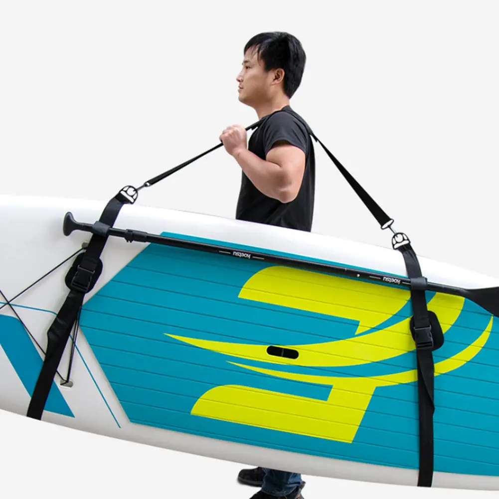 Paddle Board Sling Portable Surfboard Shoulder Carry Sling Adjustable Stand Up Surf Paddle Board Carrier Accessories