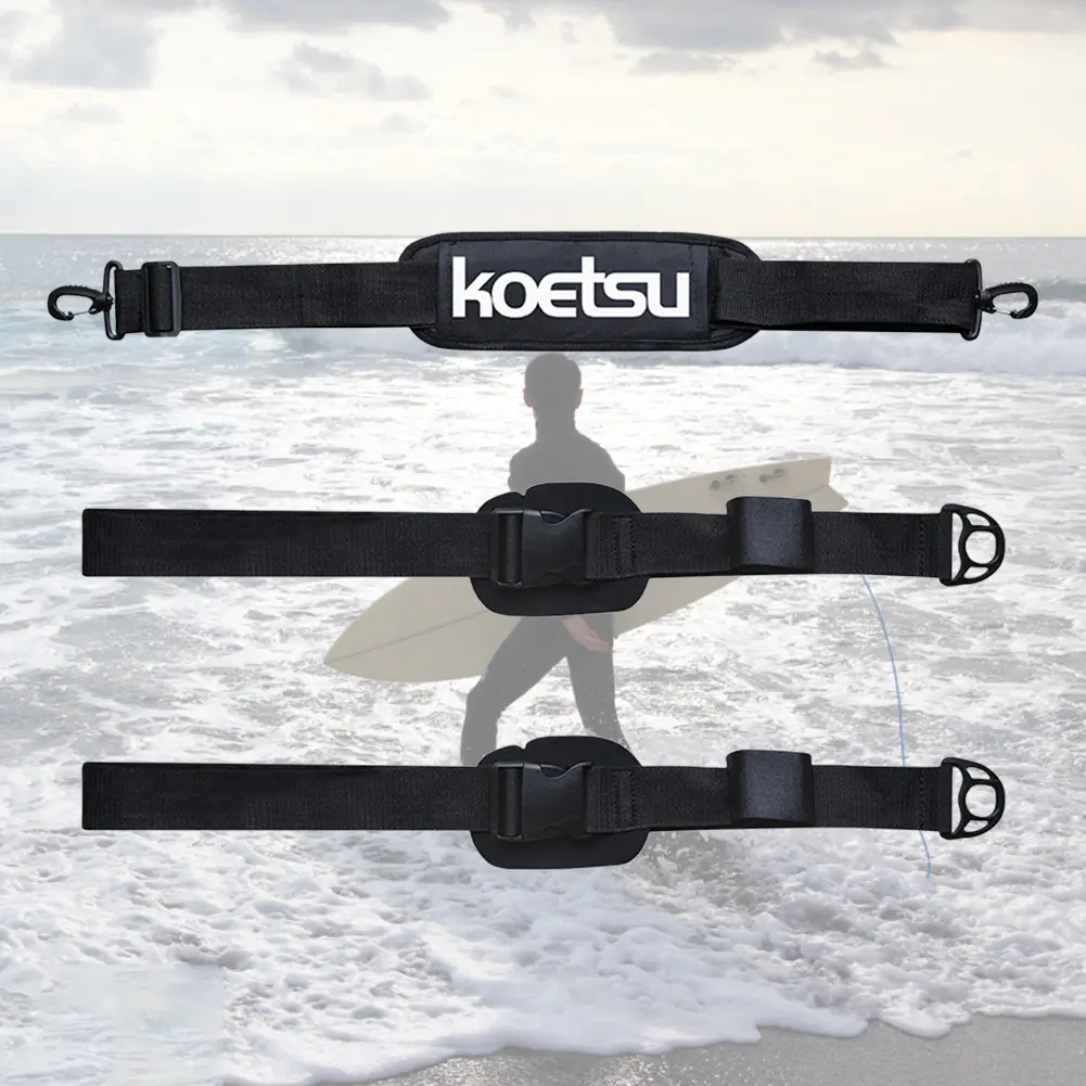 Paddle Board Sling Portable Surfboard Shoulder Carry Sling Adjustable Stand Up Surf Paddle Board Carrier Accessories