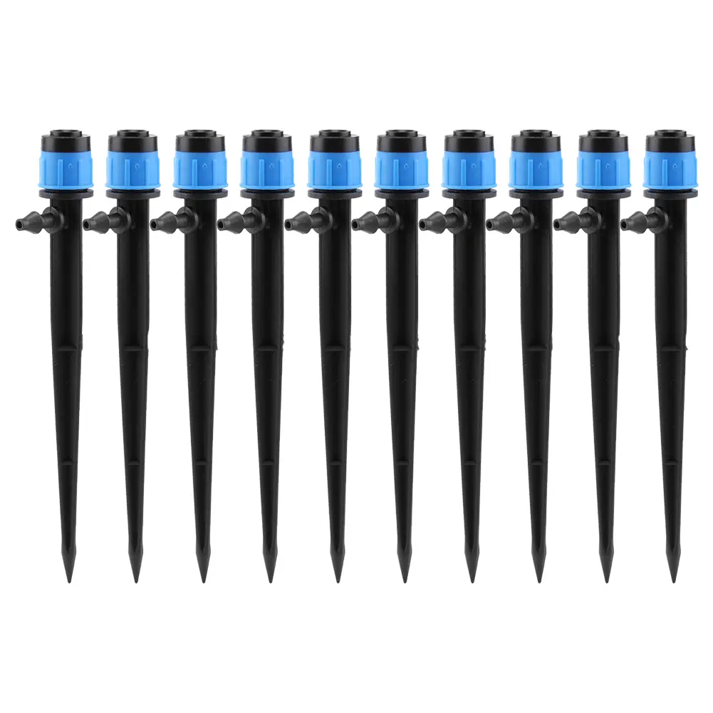 50-300PCS Garden Micro Drip Irrigation 360 Degrees Rotating Nozzle Sprayer Sprinkler for 4/7" Hose Garden Plants Watering System