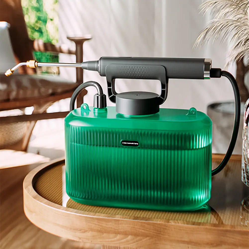 5 L Electric Power Knapsack Sprayer Electric Garden Sprayer with Telescopic Wand with Adjustable Shoulder Strap for Lawn Garden