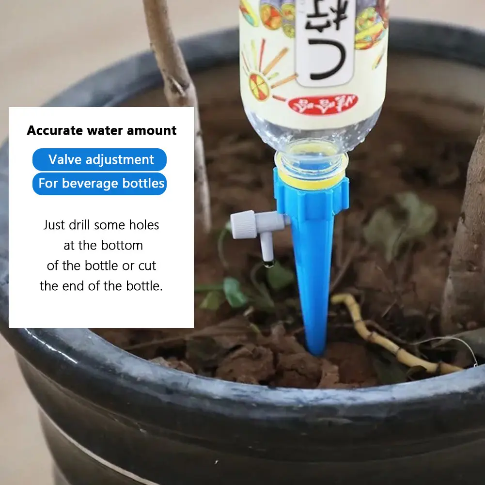 20-100PCS Automatic Drip Plants Irrigation Drip Irrigation Garden Watering System Garden Self Watering Insert Watering Devices