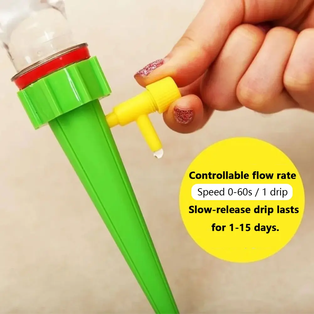 20-100PCS Automatic Drip Plants Irrigation Drip Irrigation Garden Watering System Garden Self Watering Insert Watering Devices