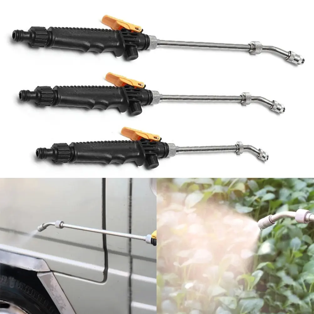 2-5PCS High Pressure Water Gun 28-50cm Water Gun Jet Garden Washer Hose Wand Nozzle Sprayer Watering Spray Sprinkler Clean Tool