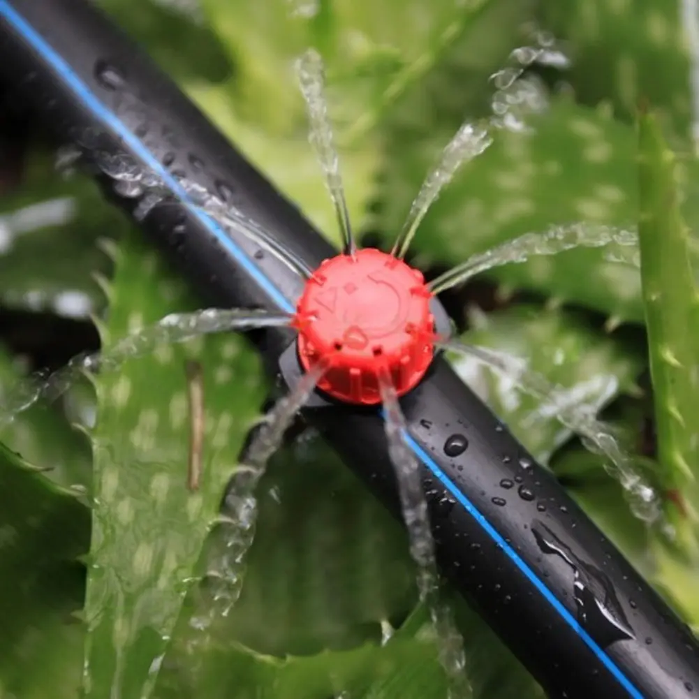 300-1000PCS Irrigation Drippers Sprinklers Garden Watering Sprinkler Head Flow Head Garden Watering Irrigation System Accessory