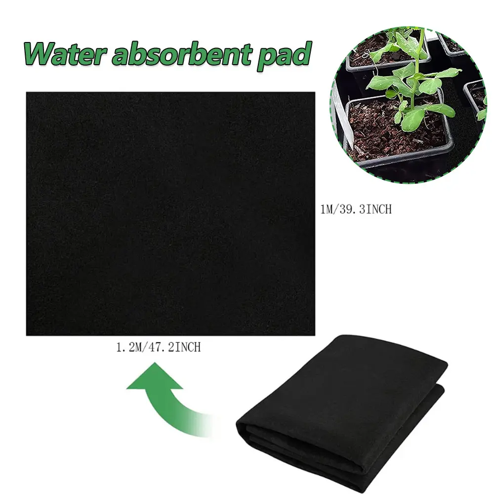 Plant Watering Capillary Mat Reusable Automatic Plant Watering Mat Outdoor Greenhouse Hydroponics Breathable Watering Mat Tools