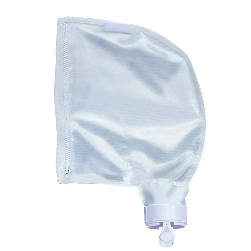 Universal Pond Zipper Filter Bag Swimming Pool Fountain Cleaner Filter Bag Filtration Pouch Swimming Pool Accessories