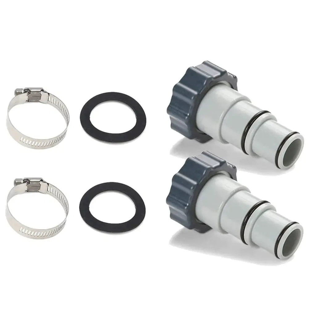 Replacement Hose Adapter Kits with Collar for Intex Threaded Connection Pumps