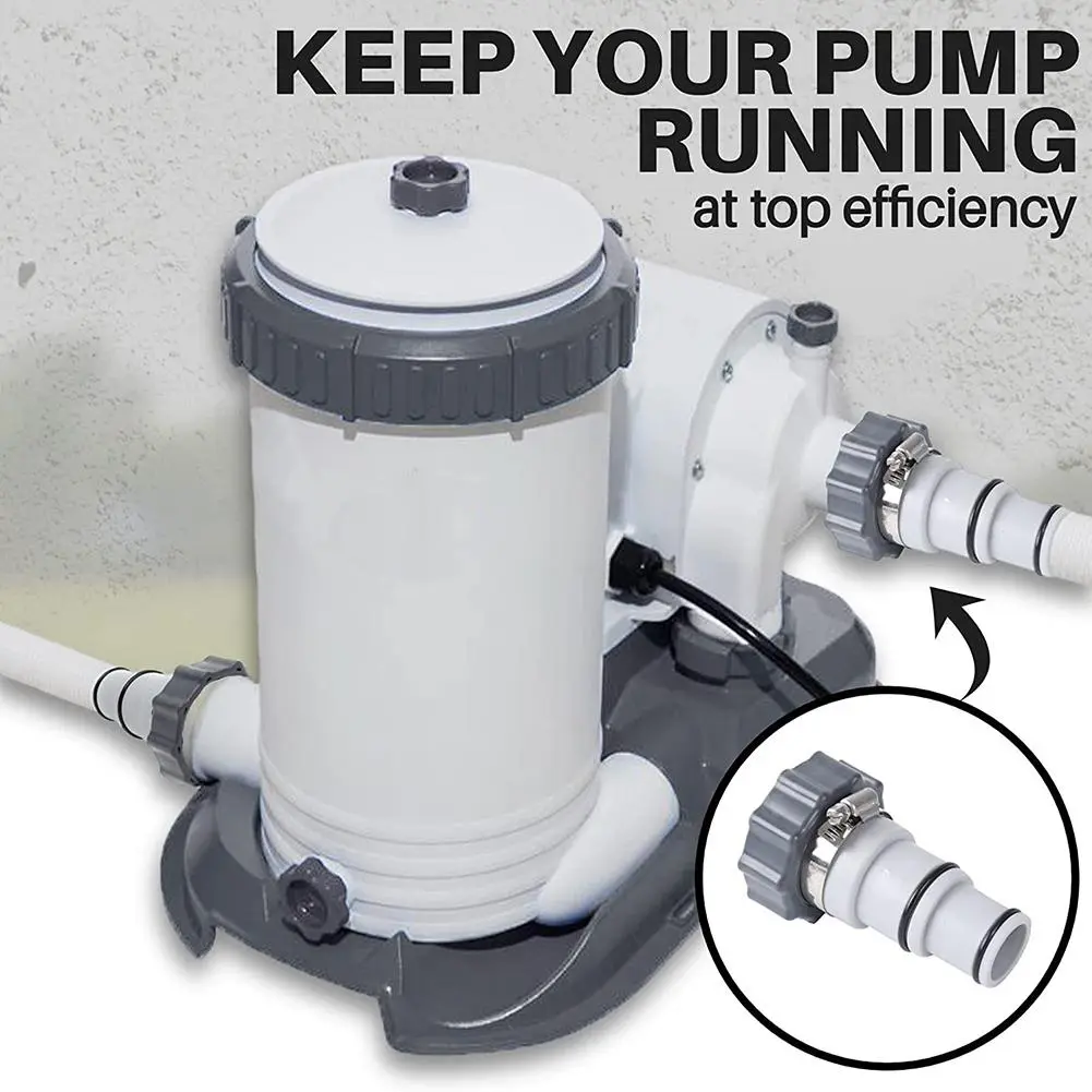 Replacement Hose Adapter Kits with Collar for Intex Threaded Connection Pumps