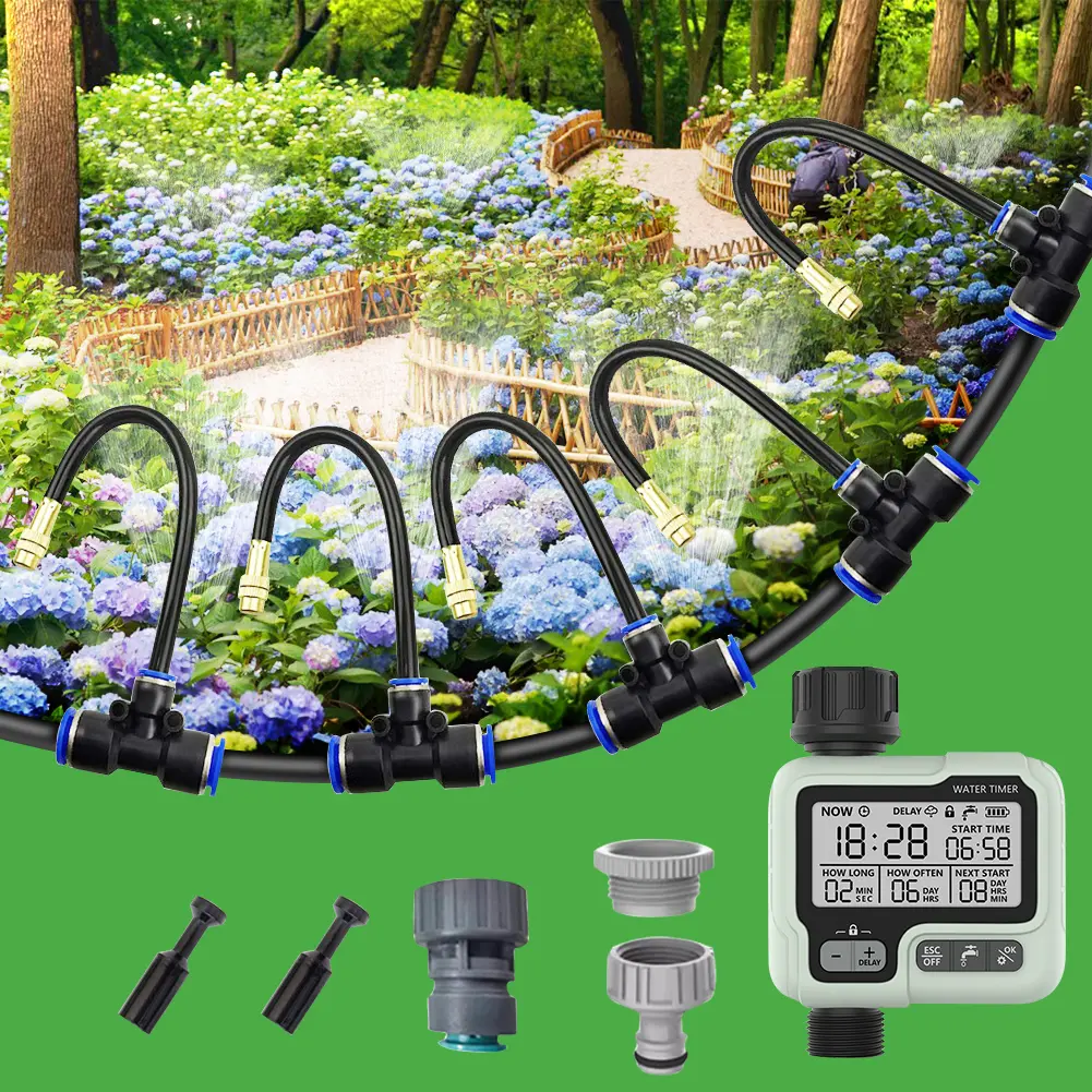 Automatic Water Timer Watering Timer Garden Digital Irrigation Machine Intelligent Sprinkler Used Outdoor To Save Water&Time