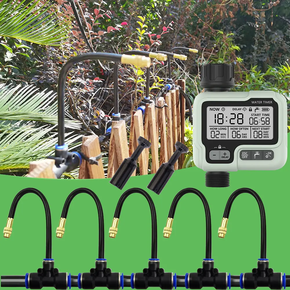 Automatic Water Timer Watering Timer Garden Digital Irrigation Machine Intelligent Sprinkler Used Outdoor To Save Water&Time
