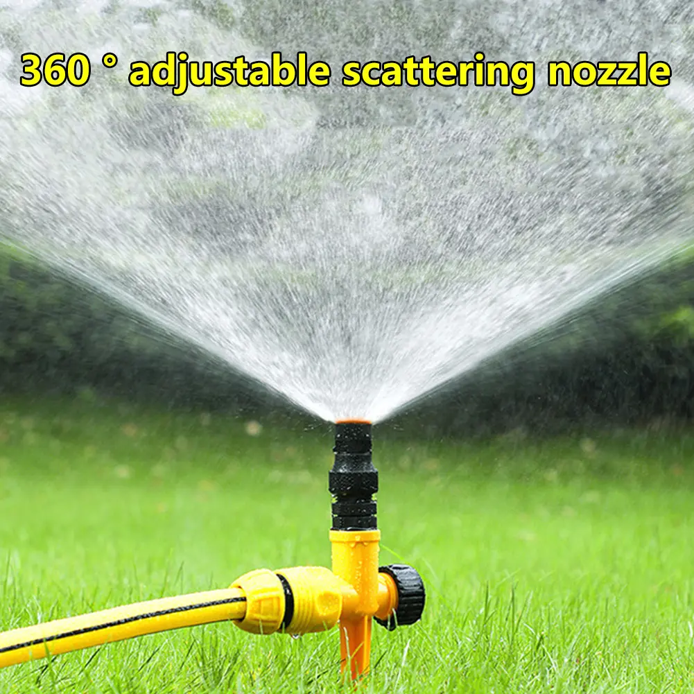5-20PCS Garden Sprinkler 360° Rotation Irrigation Watering System Automatic Agriculture Lawn Farm Greenhouse Plant Water Sprinkl
