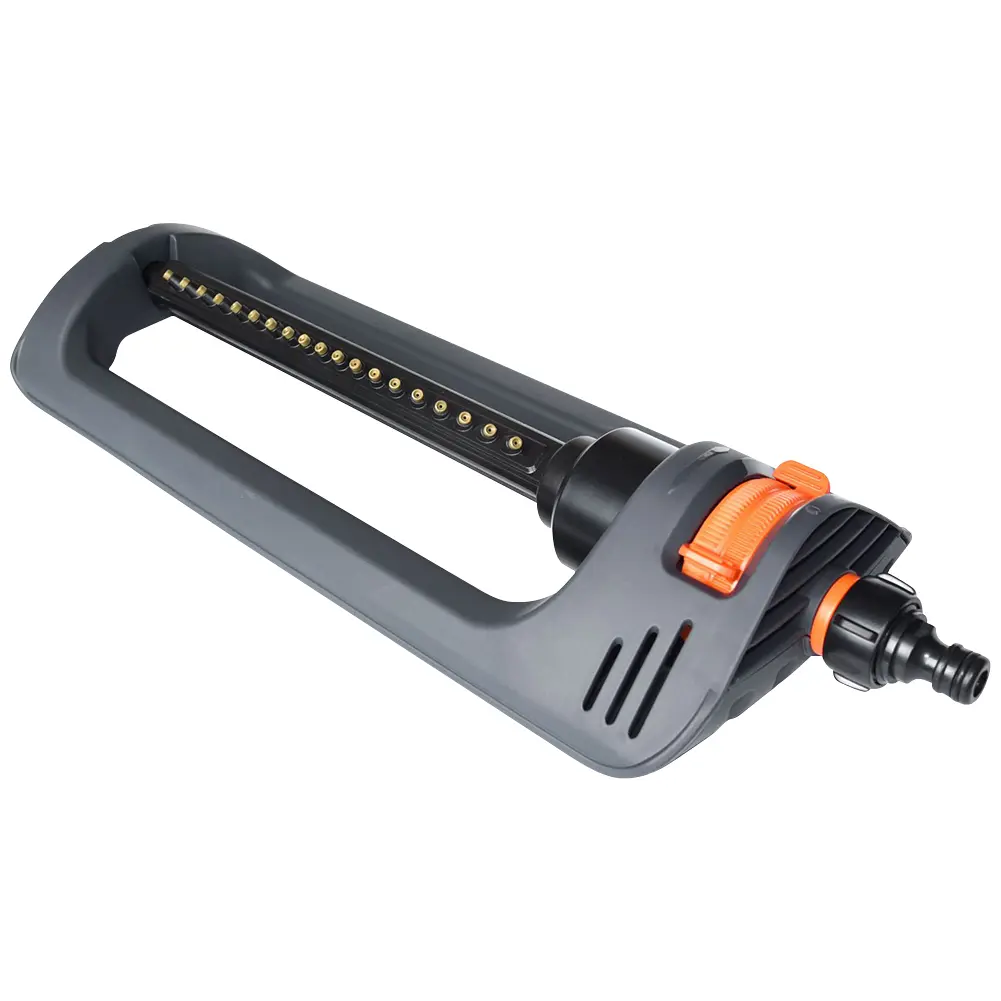 Oscillating Sprinkler 19 Hole Nozzles Lawn Sprinkler Garden Sprinkler for Yard Large Area