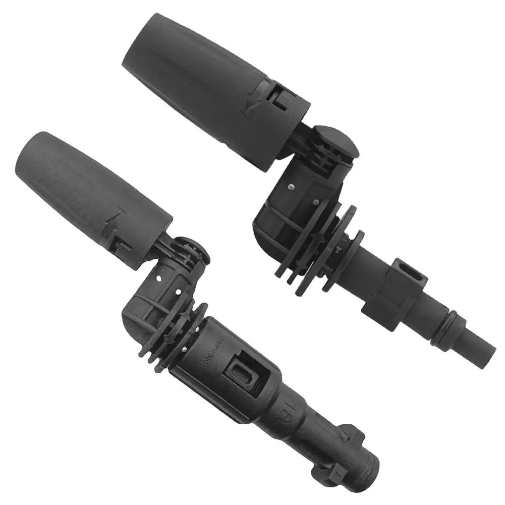 Adjustable Angle Car Wash Nozzle 360 Degree Rotating High Pressure Washer Gun Nozzle Washer Tips Car Cleaner Adapter for Karcher