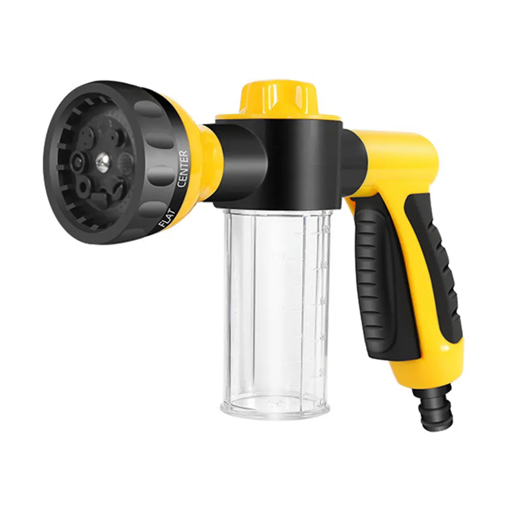 High-Pressure Water Gun Portable High Pressure Sprinkler Multifunctional Adjustable Soap Dispenser Bottle for Showering Pet
