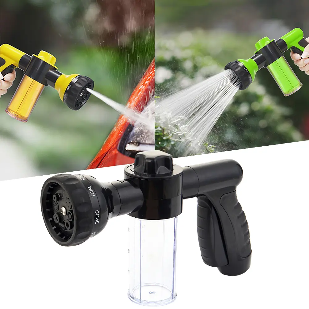 High-Pressure Water Gun Portable High Pressure Sprinkler Multifunctional Adjustable Soap Dispenser Bottle for Showering Pet