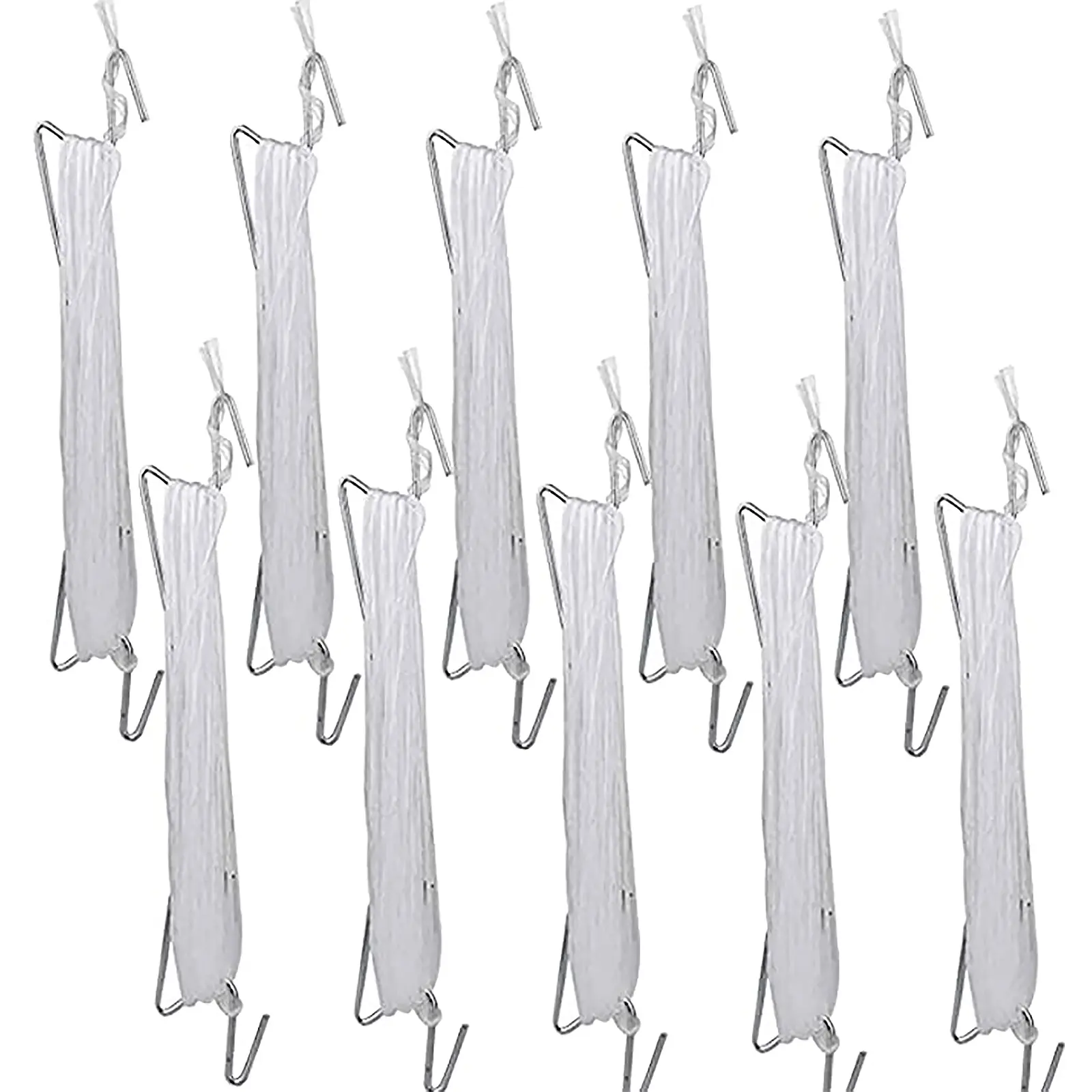 20Pcs Plants Hooks & Clips Tomato J Hooks Clips Set with 10M Rope Tomatoes Growing Hooks Clips for Tomato Grape Pepper