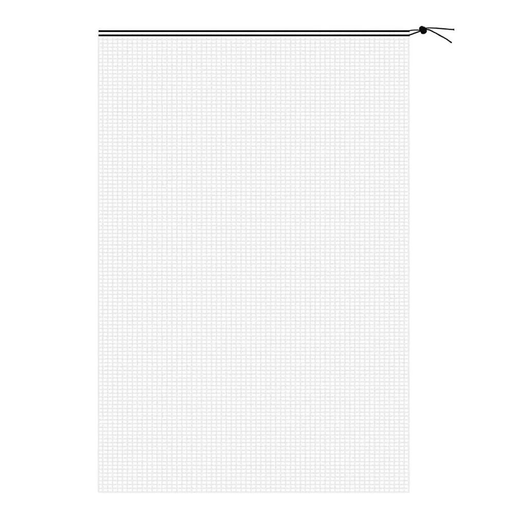 Vegetable Protection Barrier Cover with Drawstring Nylon Netting Protect Bag Ultra Fine Mesh Transparent for Fruit Vegetable