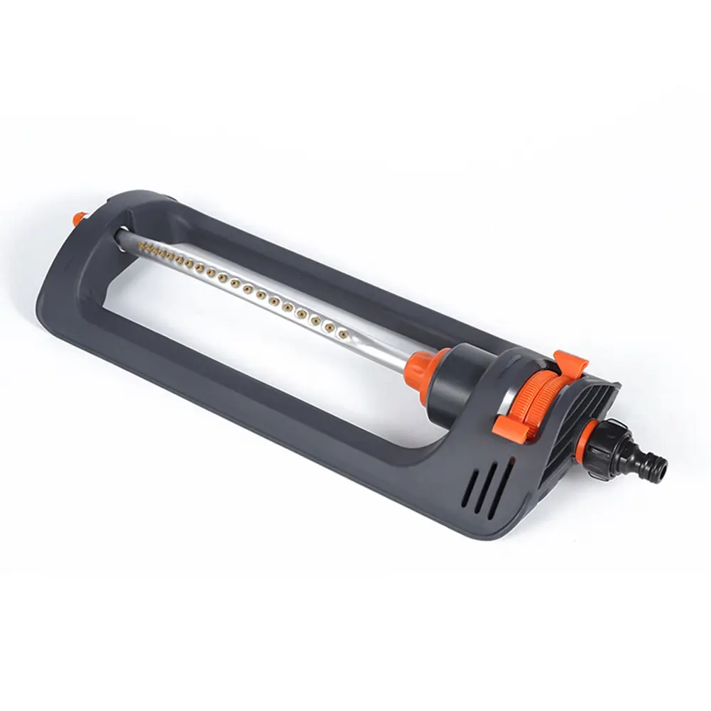 Oscillating Garden Sprinkler 4 Modes Water Sprayer 19 Hole Nozzles with 1/2in Connector for Large Area Coverage Yard Garden Lawn