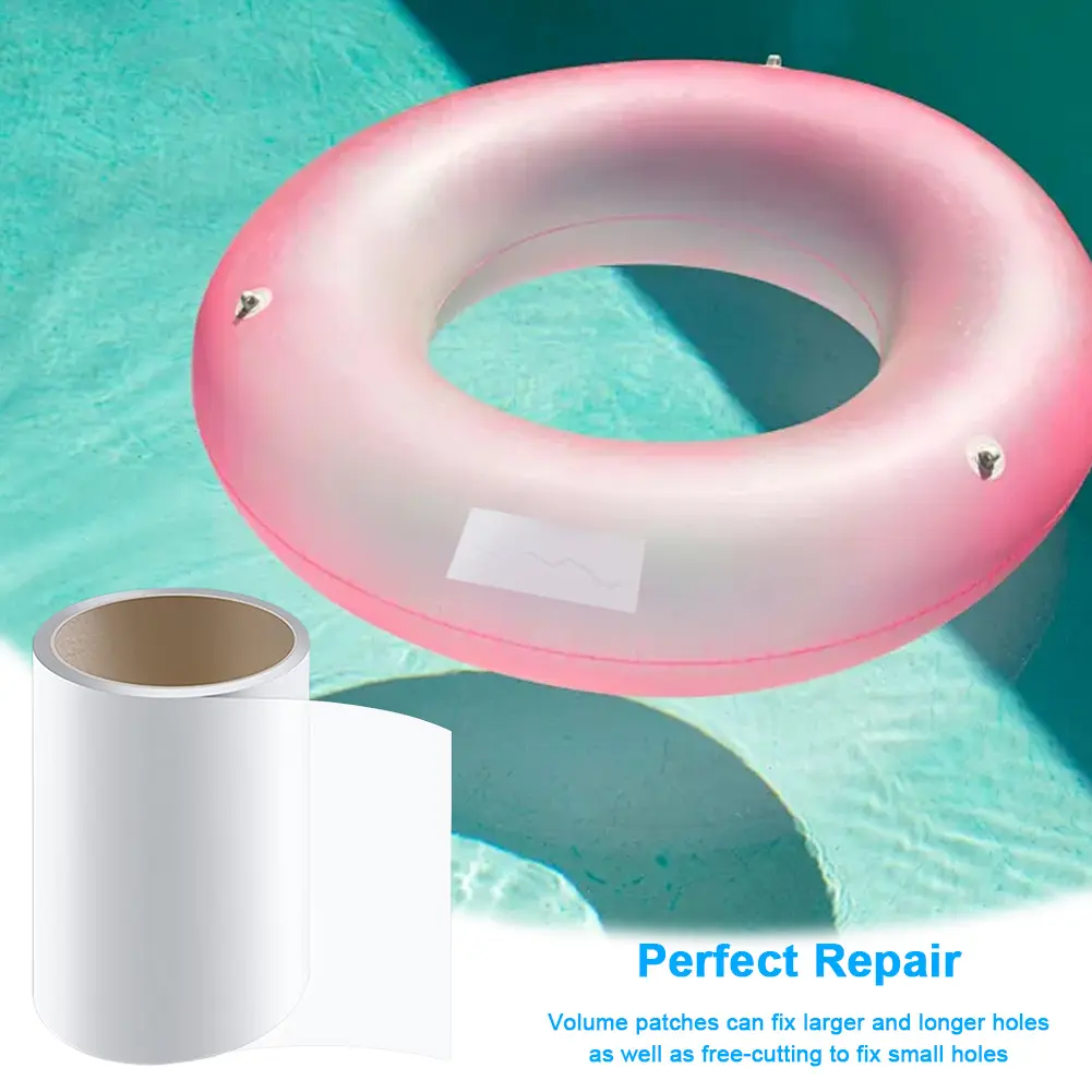 1M Roll TPU Inflatable Patch Repair Kit Multifunctional Waterproof Swimming Pool Patch for Swimming Pool Inflatable