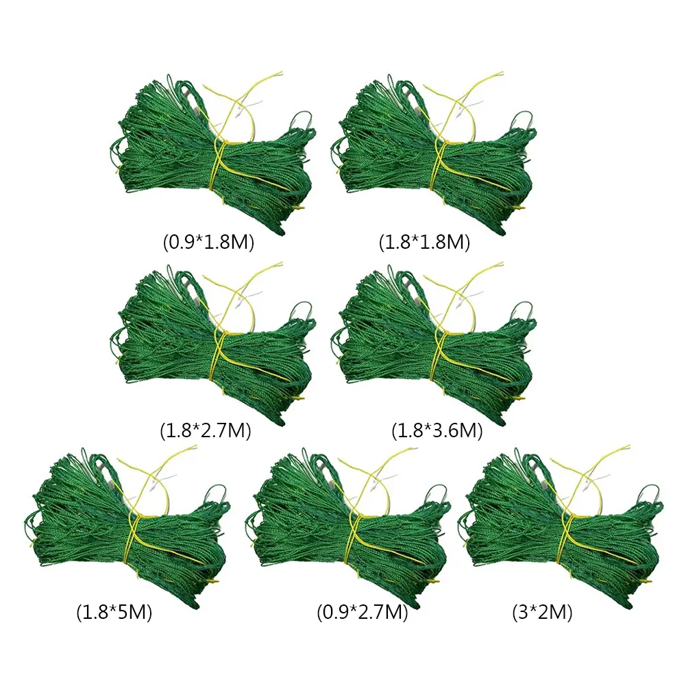 Climbing Rattan Net Green Gardening Lattice Net Ornaments Vine Climbing Rack Net Wear-resistant Heat-resistance for Grapes Beans