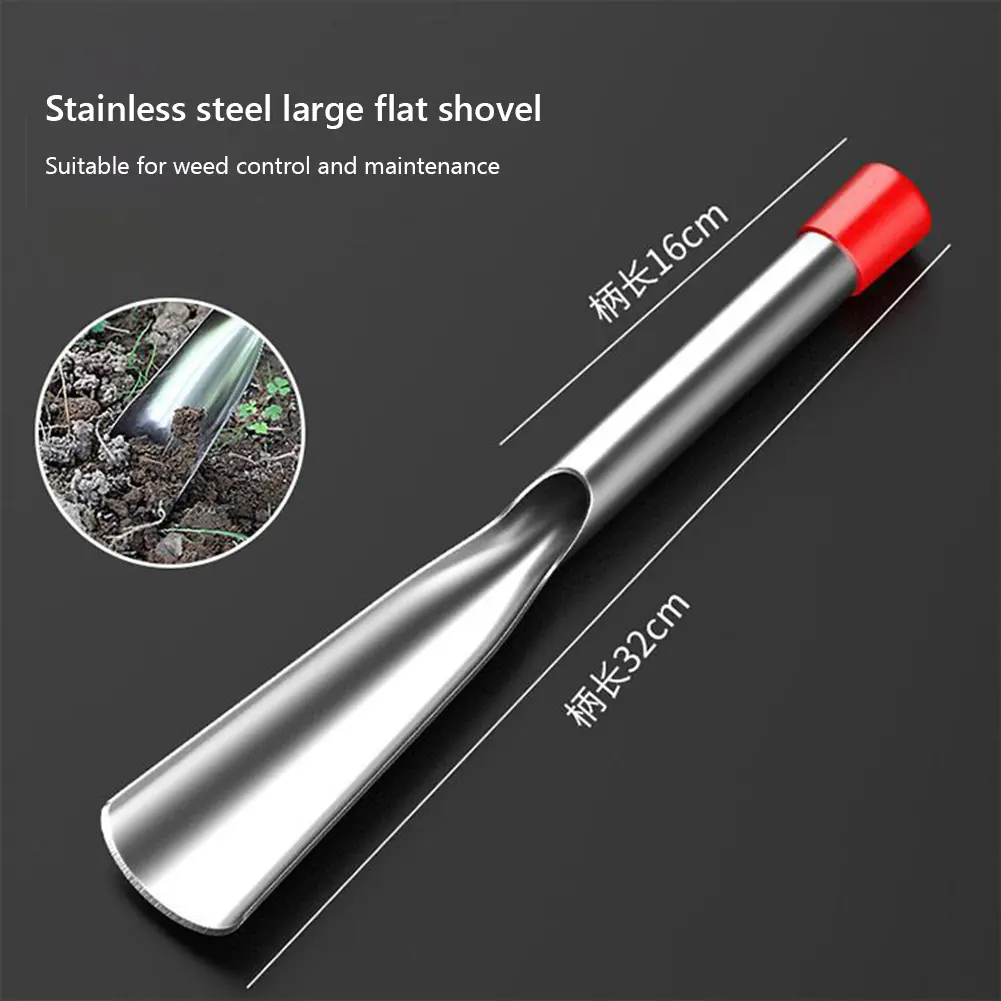 2 Pcs Gardening Tool Set Transplanting Small Shovel Gardening Shovel Catching Vegetable Rake for Planting Flowers Potted